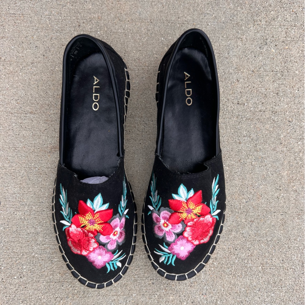 floral flats